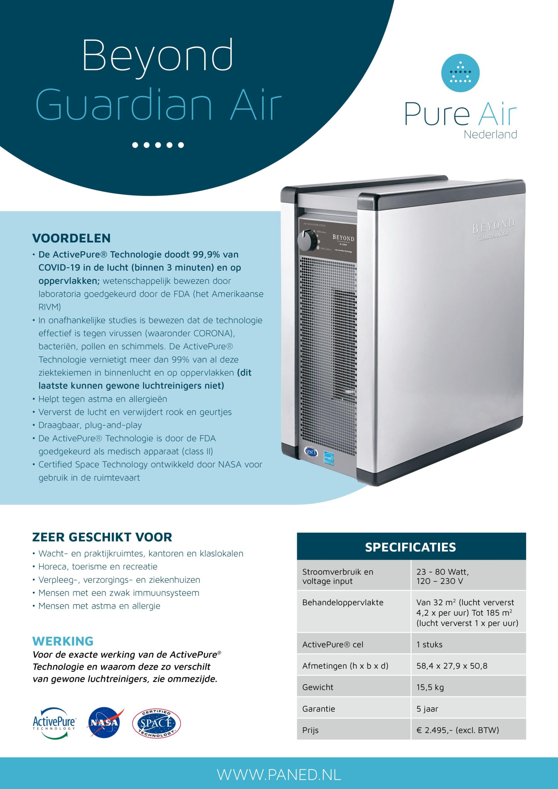 Beyond Guardian Air Pure Air Nederland